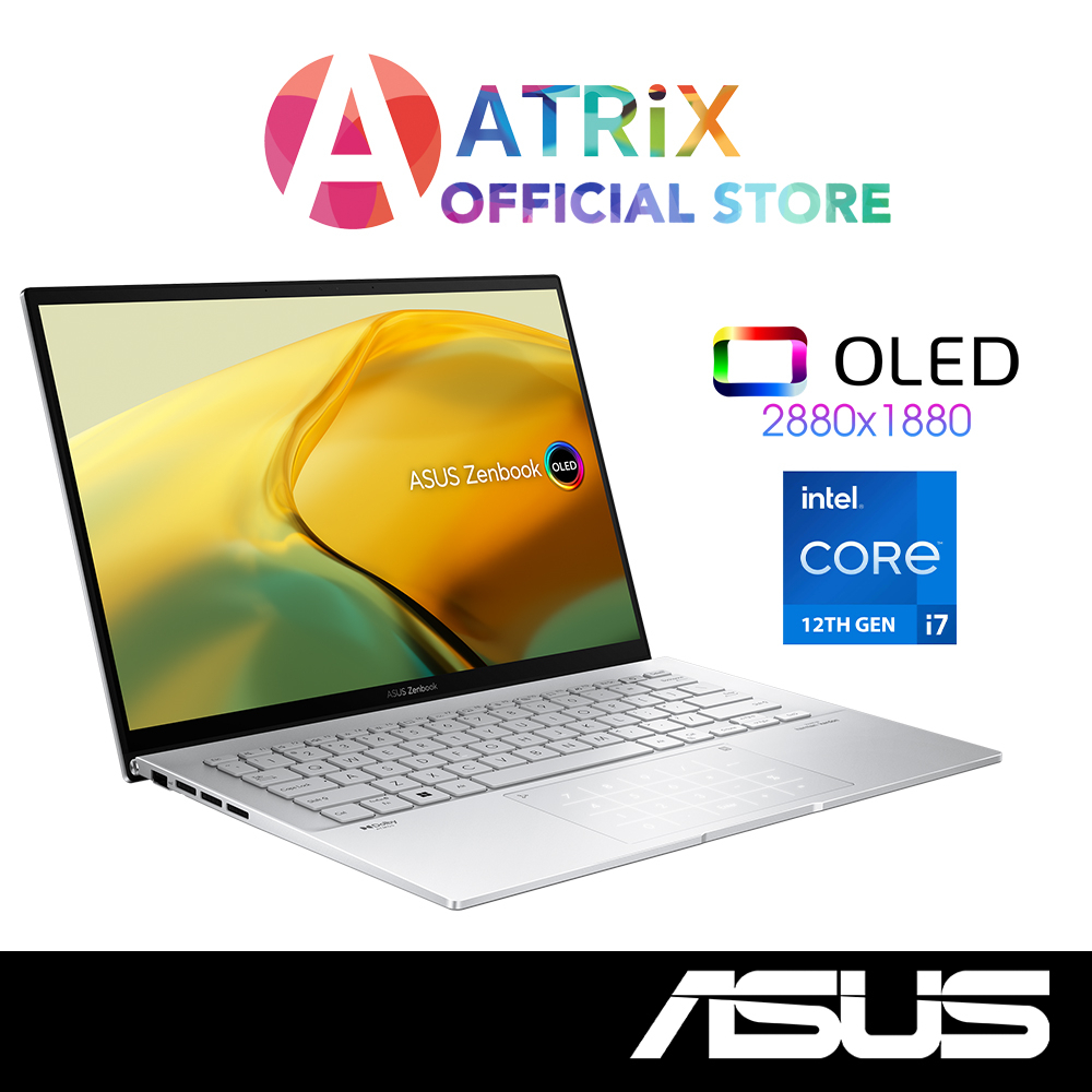 【Same Day Delivery】ASUS Zenbook 14 UX3402VA-KM115W/UX3402VA-KM168W | 14 2.8K OLED | i7-1360P | 16GB | 512GB