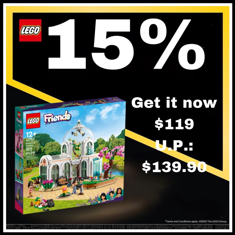 LEGO Friends Botanical Garden 41757