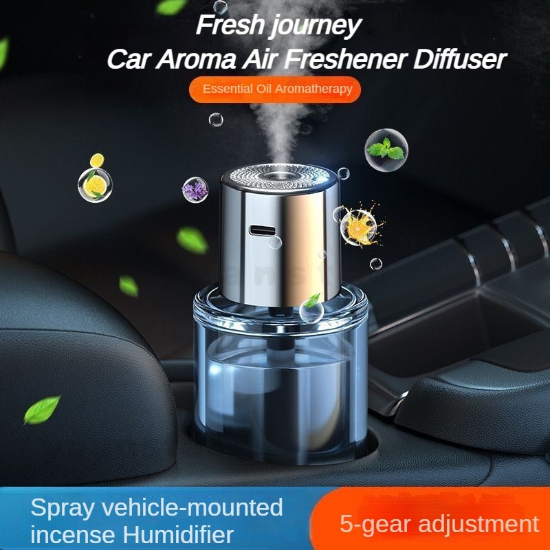 Automatic Car & home Aroma Diffuser Air Freshener Spray Air Humidifier Aromatherapy Essential Oi Fragrance Home Scent 160ml perfume Car Interior air purifier